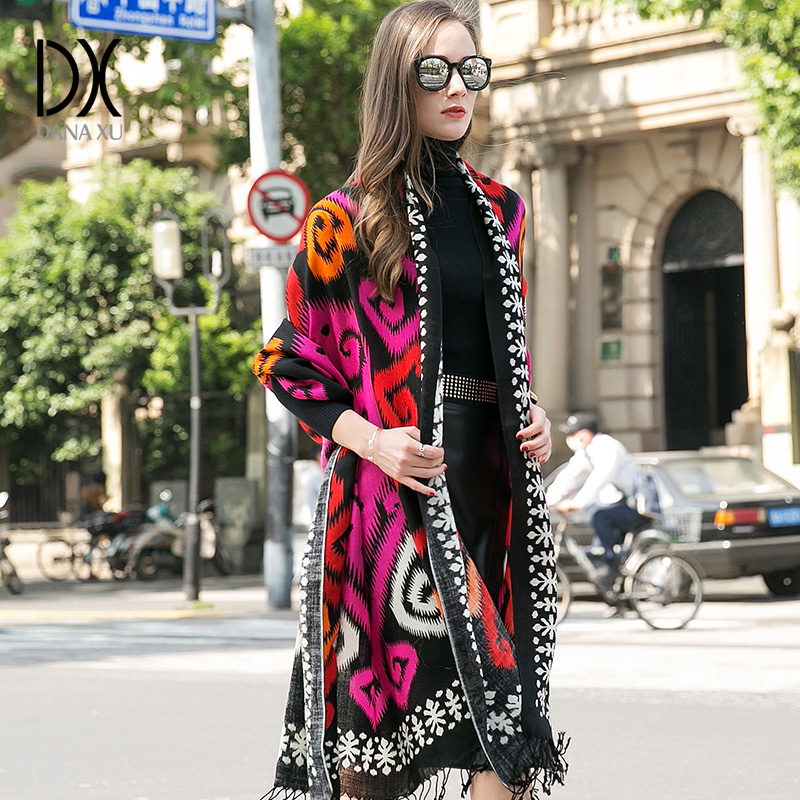 Women'S Fashion Poncho - Fashion Scarves and Shawls Women Luxury