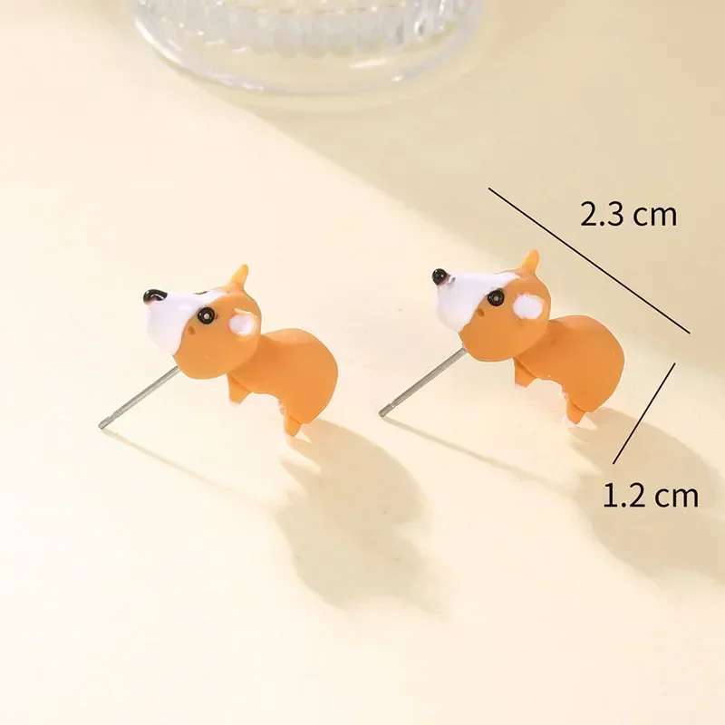 2pcs Animal Cartoon Stud Earri - Women'S Fashion Earrings avis et prix