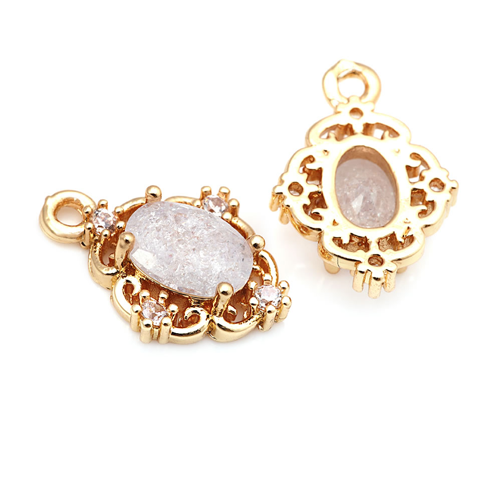 18K Gold Color Brass and Zirco - Women Fashion Jewellery avis et prix