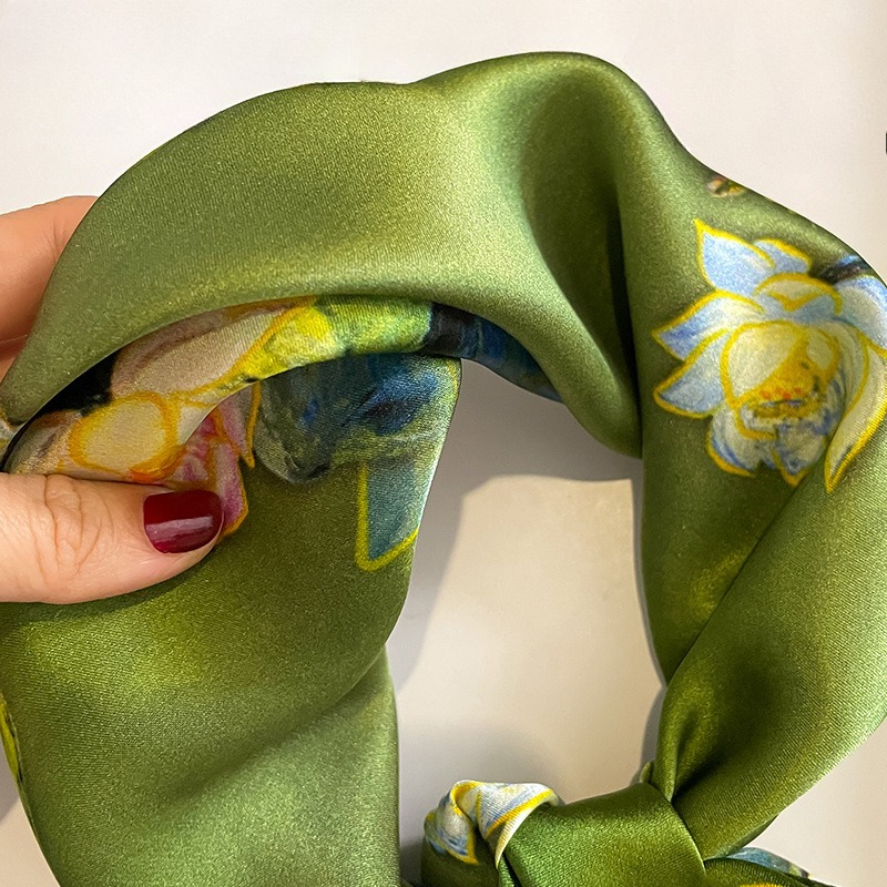 100% Real Silk Scarf Fashion B - Women'S Fashion Poncho avis et prix