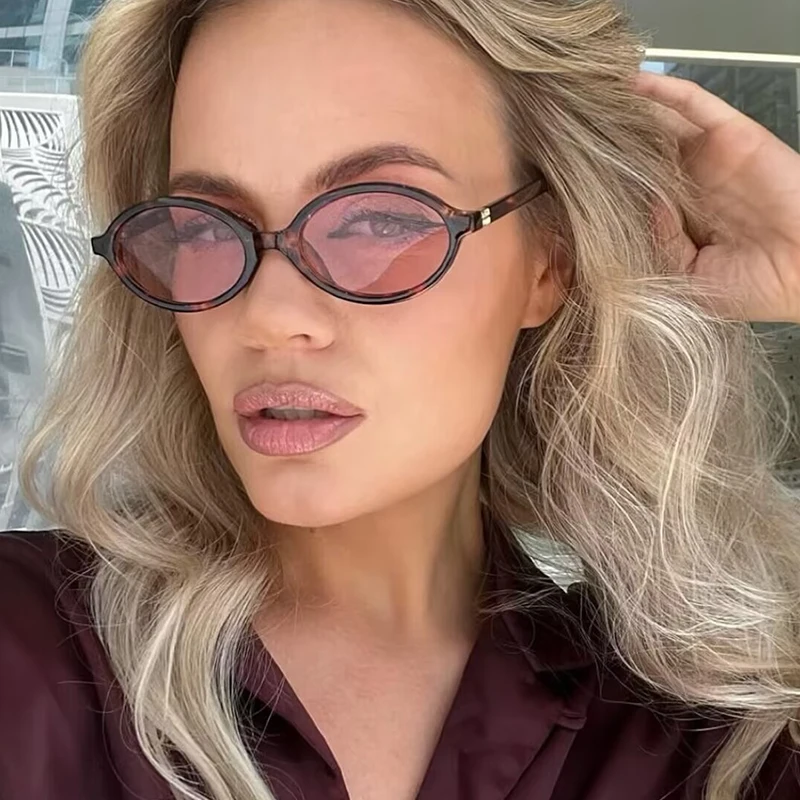 New Oval sunglasses For women  - Women'S Fashion Glasses With Clear Lenses avis et prix