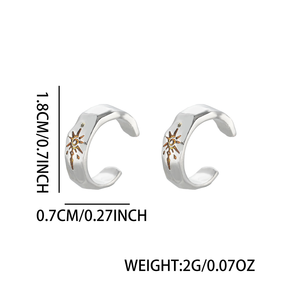 One pair, wishing stone earcli - Women'S Fashion Earrings avis et prix