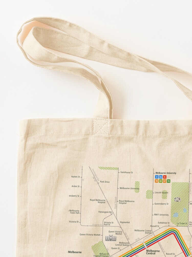 Melbourne City Rail Map Square - Women'S Fashion Melbourne avis et prix