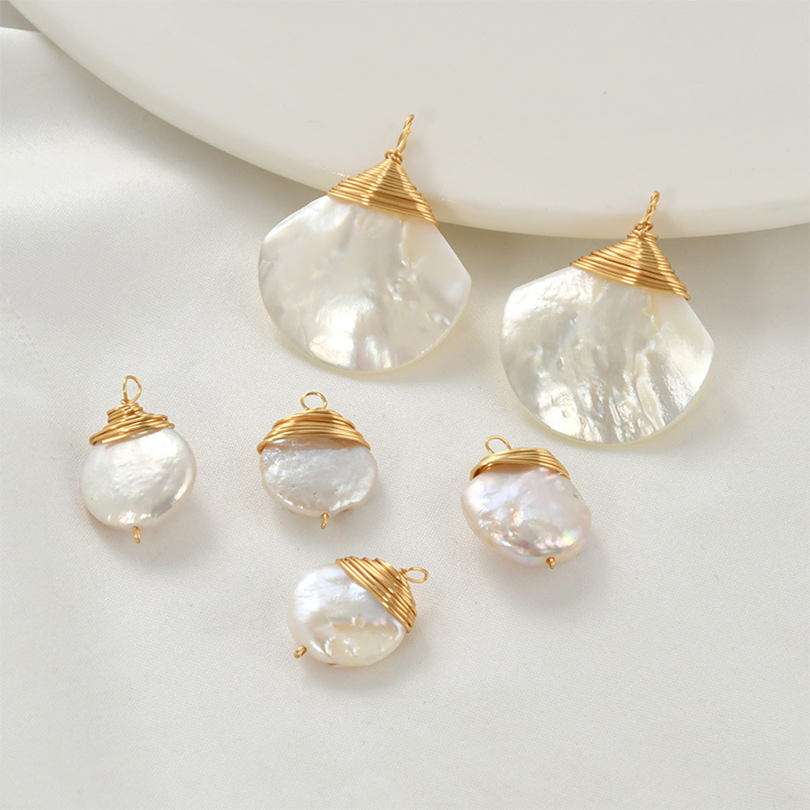 1pc Brass Charms Gold Color Wi - Women Fashion Jewellery avis et prix