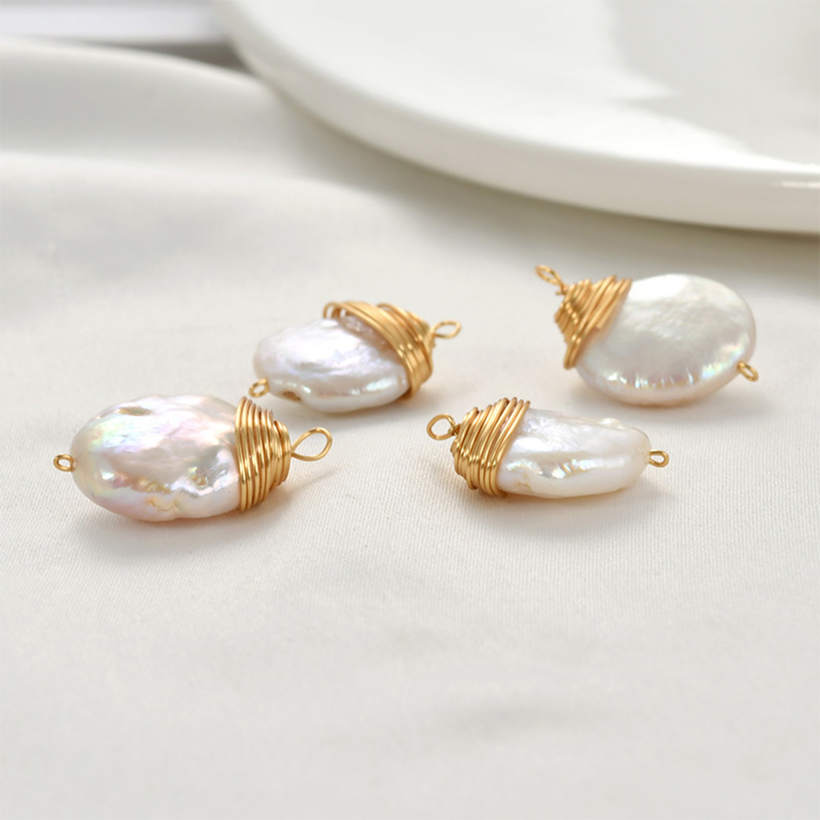 1pc Brass Charms Gold Color Wi - Women Fashion Jewellery avis et prix