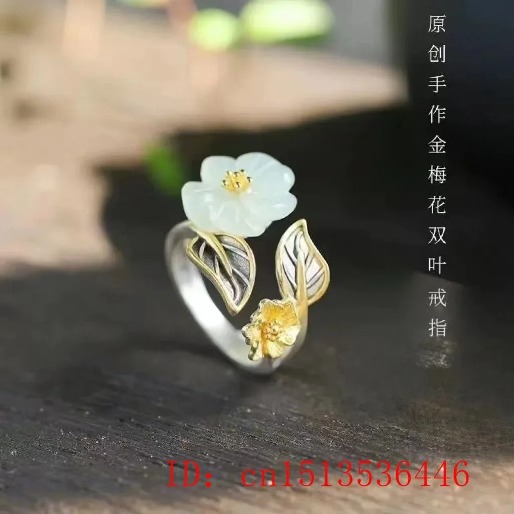925 Silver White Hetian Jade F - Women Fashion Jewellery avis et prix