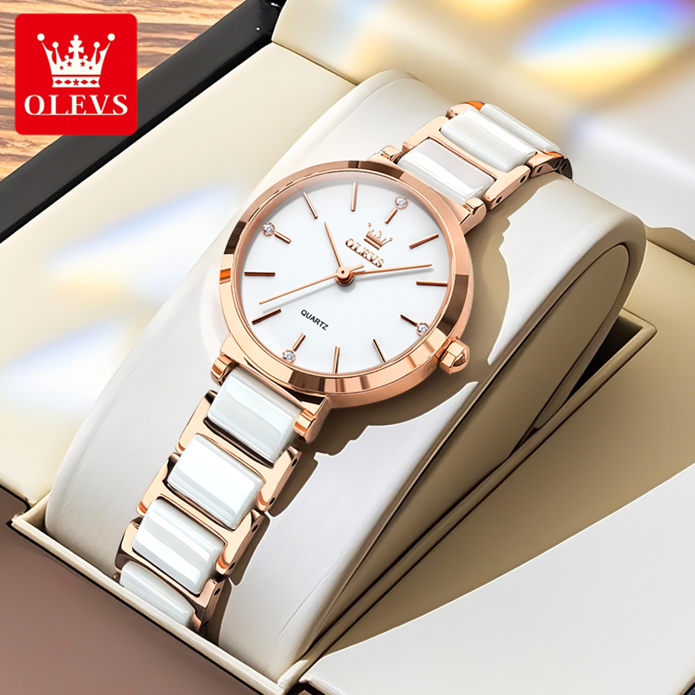 OLEVS Women Watch 5877 Luxury  - Women'S Fashion Gifts avis et prix
