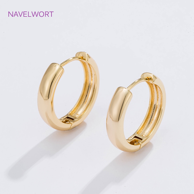 6 Sizes Gold Plated Circle Hoo - Women'S Fashion Earrings avis et prix