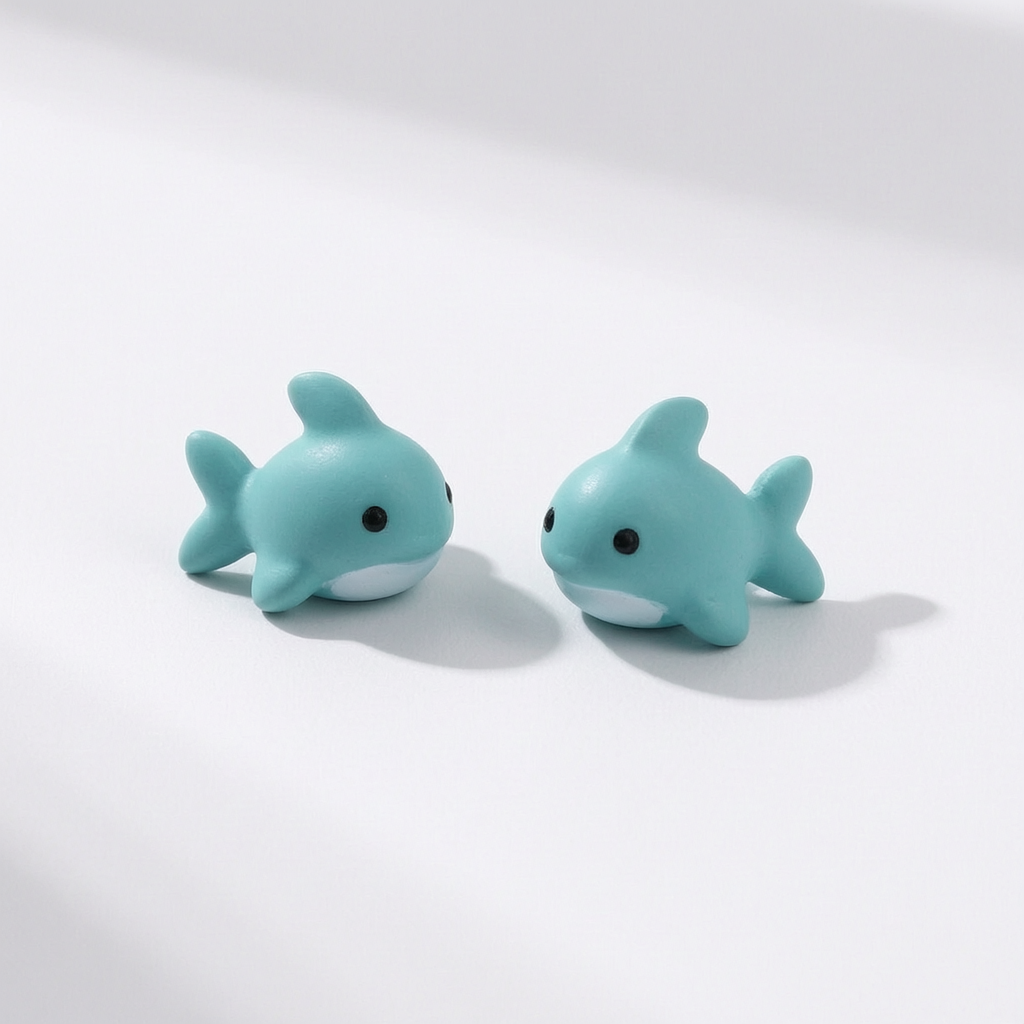 Cartoon Animal Resin Earrings  - Women'S Fashion Earrings avis et prix