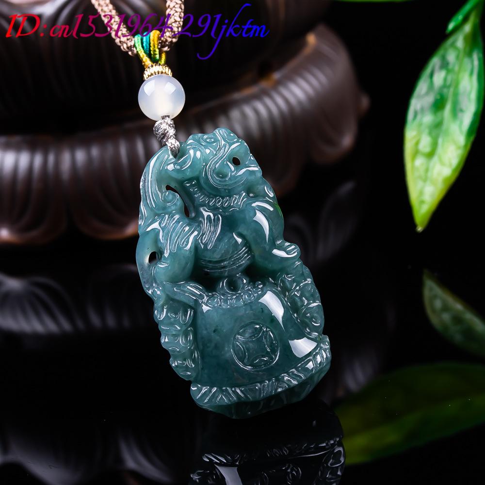 Burmese Jadeite Pixiu Pendant  - Women'S Fashion Gifts avis et prix