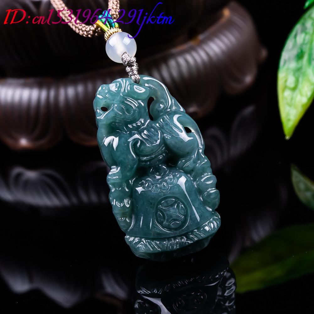 Burmese Jadeite Pixiu Pendant  - Women'S Fashion Gifts avis et prix