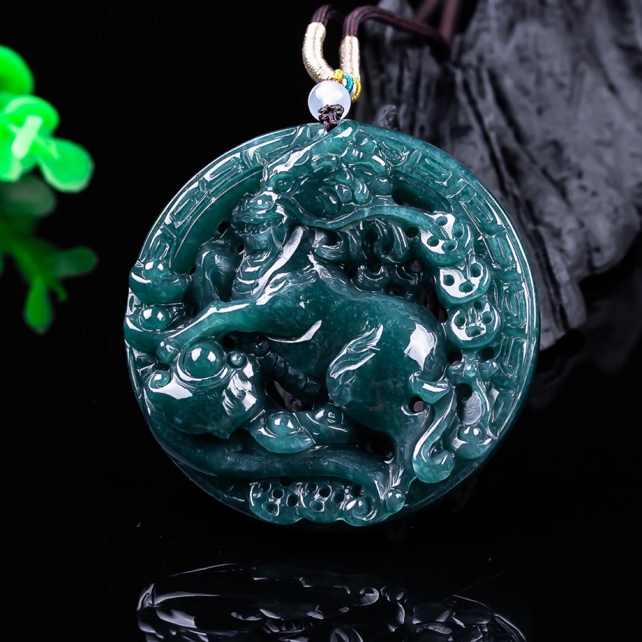 Burmese Jadeite Dragon Pendant - Women'S Fashion Gifts avis et prix