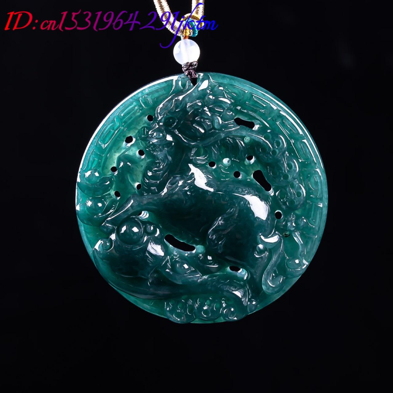 Burmese Jadeite Dragon Pendant - Women'S Fashion Gifts avis et prix