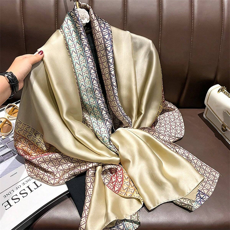 2024 Silk Scarves Women Luxury - Women'S Fashion Poncho avis et prix