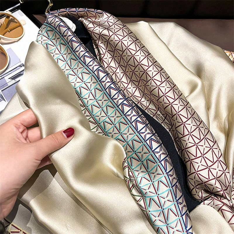 2024 Silk Scarves Women Luxury - Women'S Fashion Poncho avis et prix
