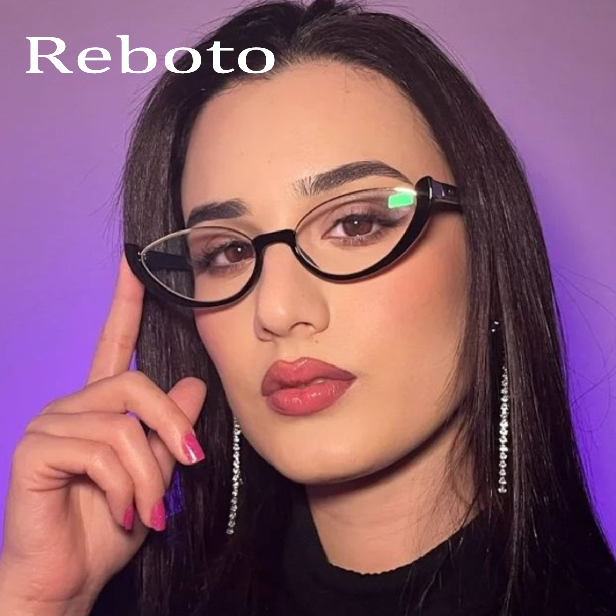 Sexy Cat Eye Women's Glasses F - Women'S Fashion Glasses With Clear Lenses avis et prix