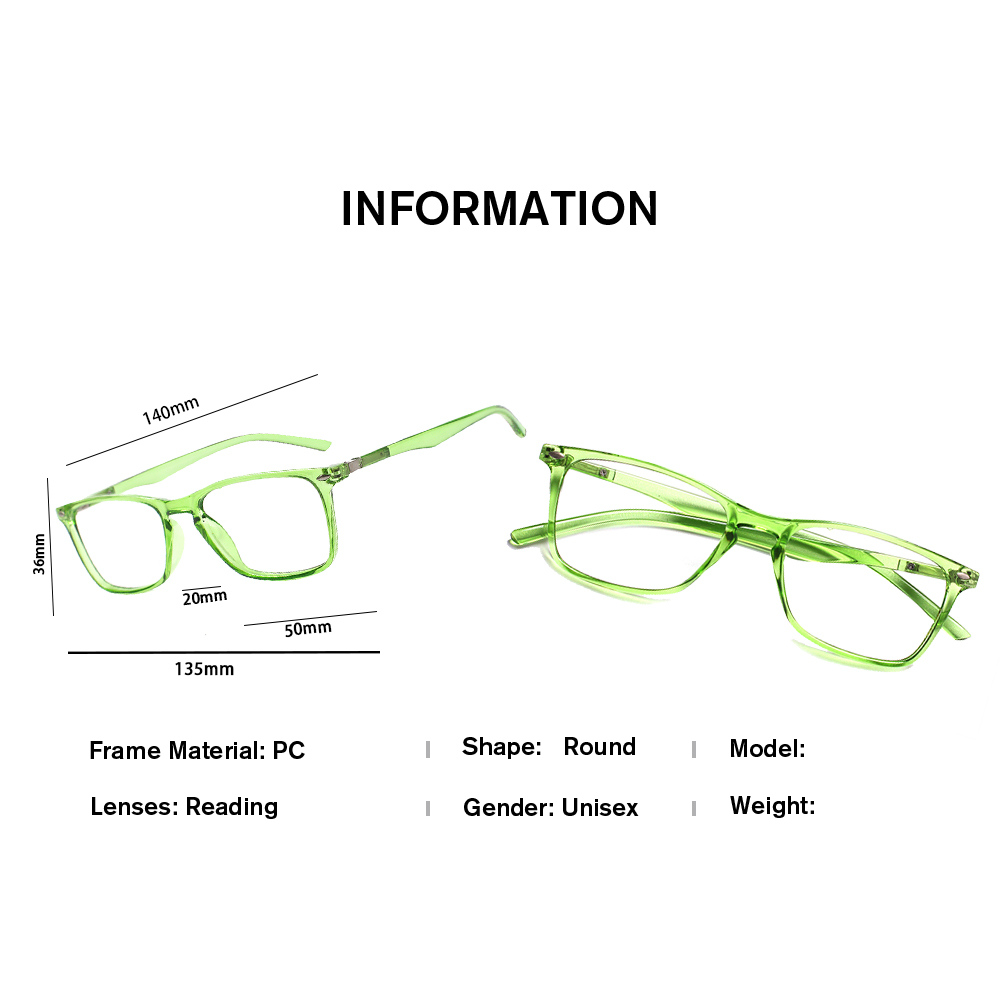 Fashion Simple Transparent Rec - Women'S Fashion Glasses With Clear Lenses avis et prix