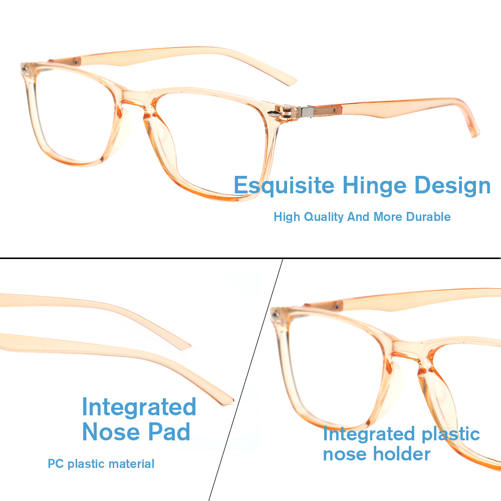 Fashion Simple Transparent Rec - Women'S Fashion Glasses With Clear Lenses avis et prix