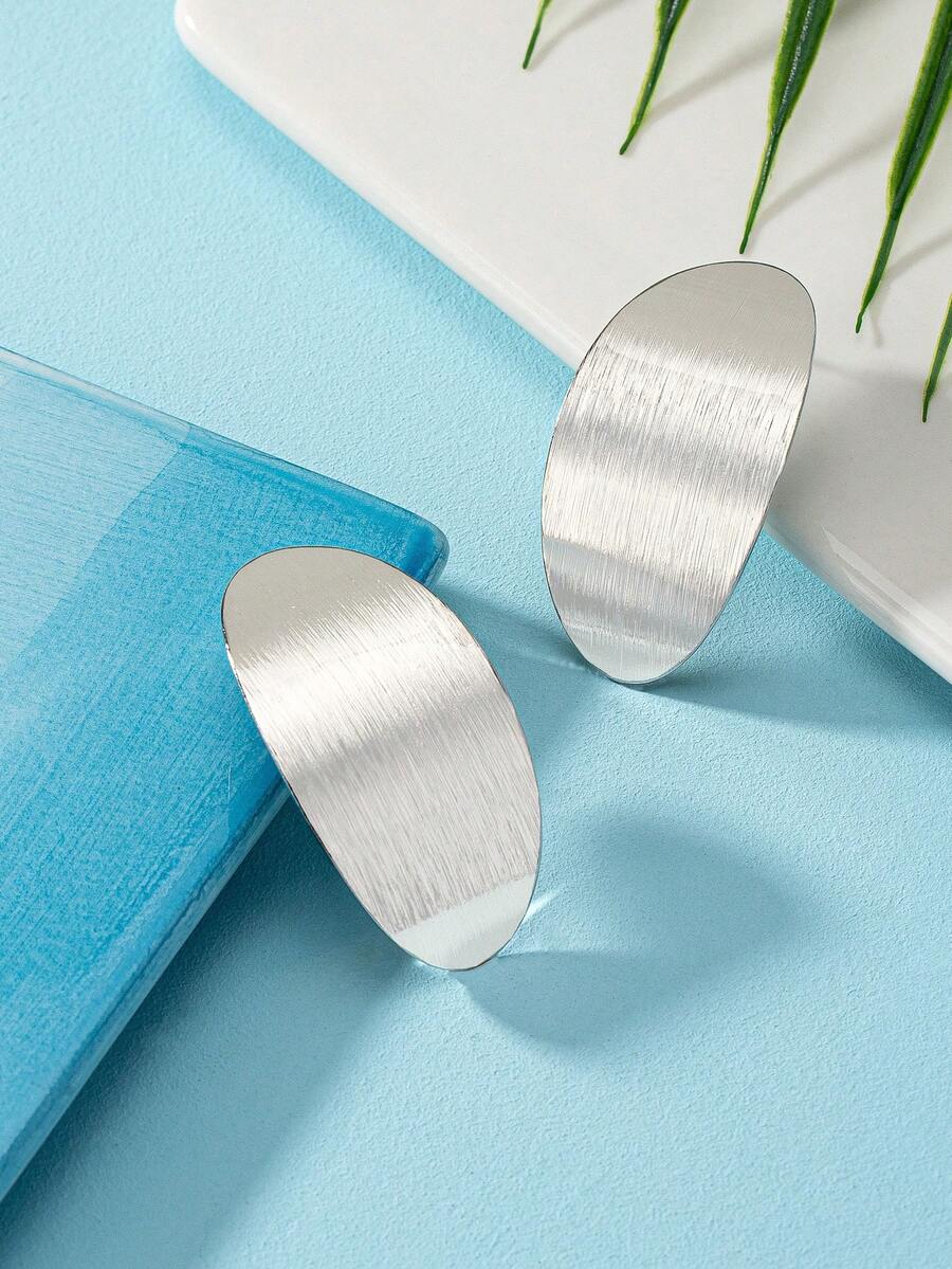 1 Pair Vintage Metal Textured  - Women'S Fashion Earrings avis et prix