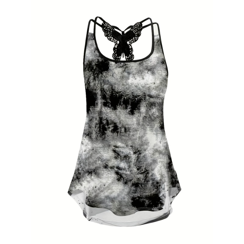 Plus Size 1XL-5XL Print Tank T - Women Fashion Vest avis et prix