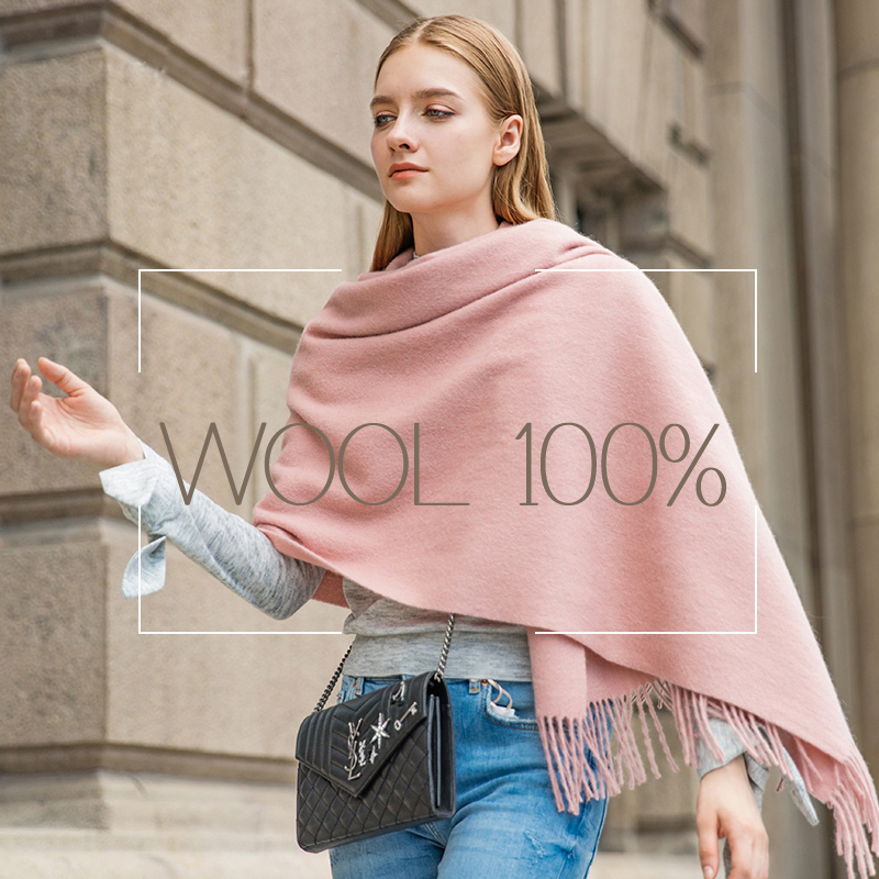 Wool Winter Scarf Women Fashio - Women'S Fashion Poncho avis et prix