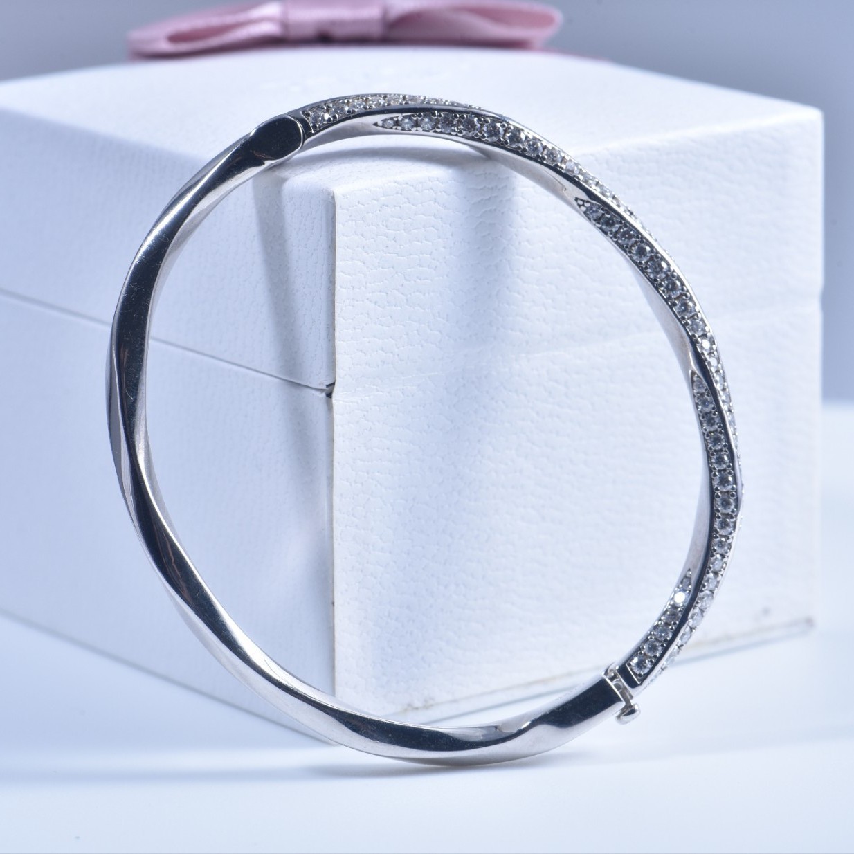 s925 Sterling Silver Bangle fo - Women Fashion Jewellery avis et prix