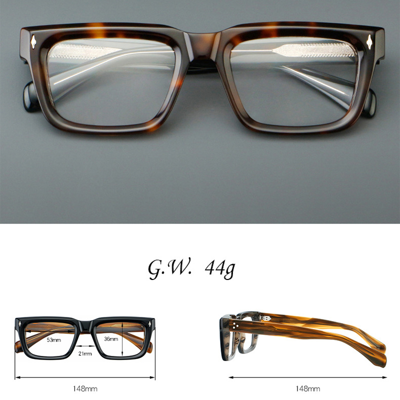 VCKA Fashion Acetate Round Myo - Women'S Fashion Glasses With Clear Lenses avis et prix