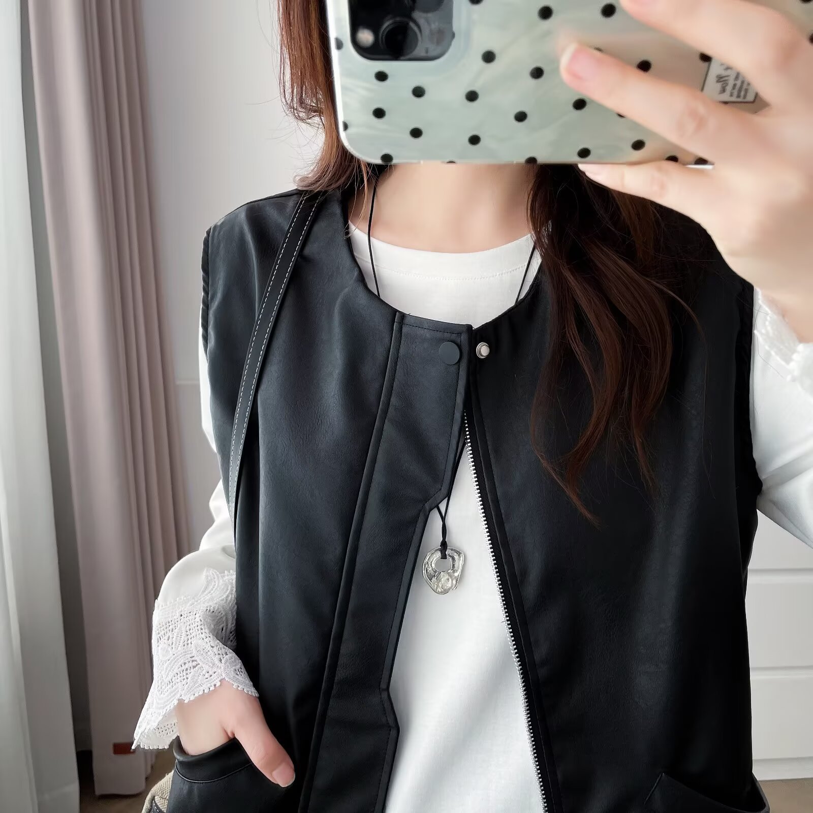 Fashion Plus Size Women's Leat - Women Fashion Vest avis et prix