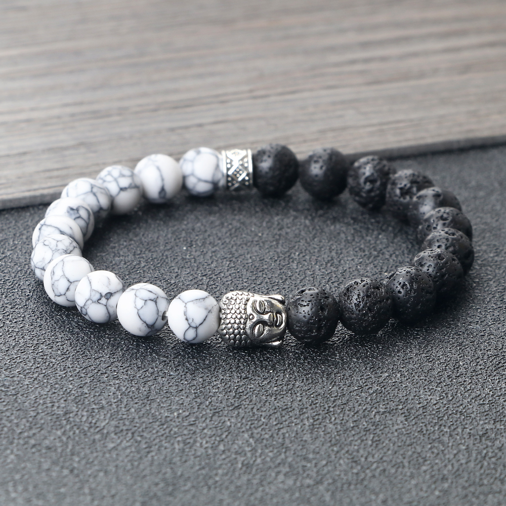 New Budda 8mm Natural Stone El - New Balance Fashion Women avis et prix