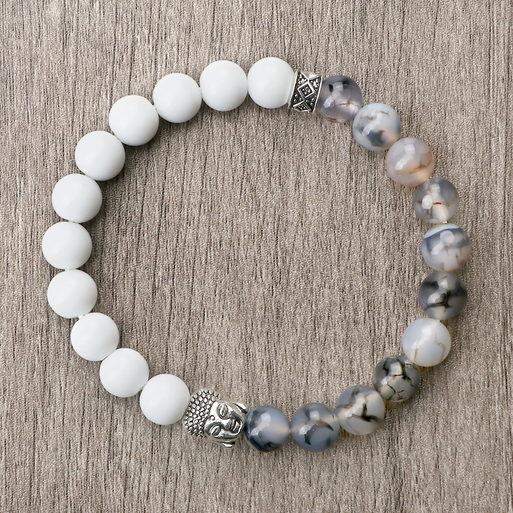 New Budda 8mm Natural Stone El - New Balance Fashion Women avis et prix