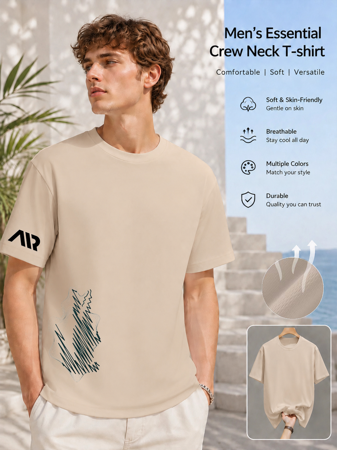 Summer T-shirt for men and wom - Women Fashion Japan avis et prix