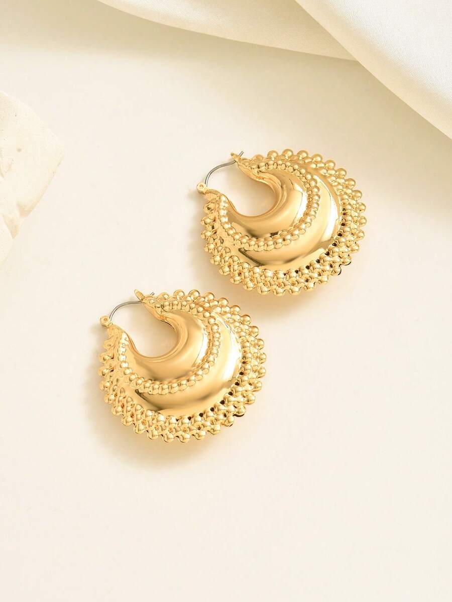 Asymmetrical Oval Fortune Bag  - Women'S Fashion Earrings avis et prix